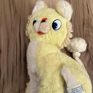 Bantam Yellow Vintage Dog Plush